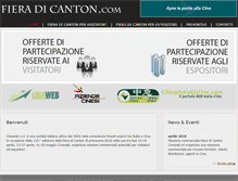 Tablet Screenshot of fieradicanton.com